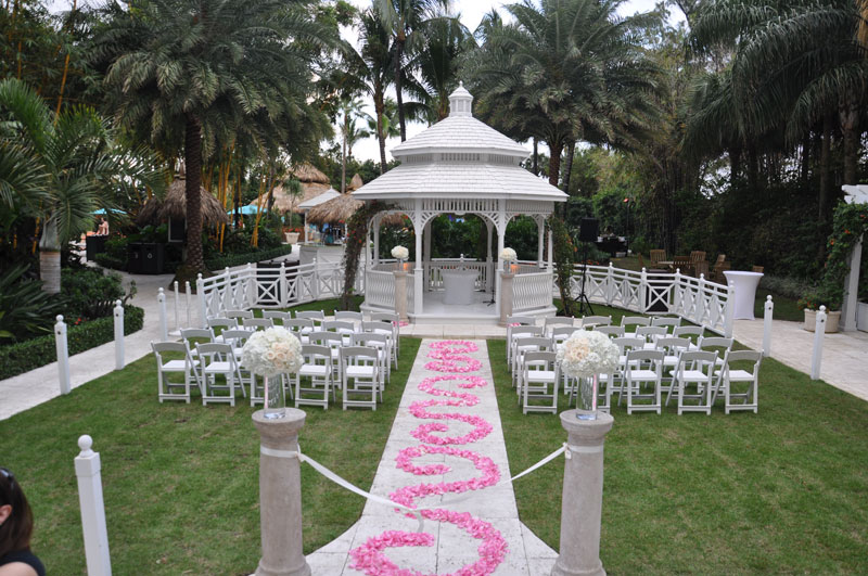 Miami Beach The Palms Hotel Wedding Florist Floral Designer
